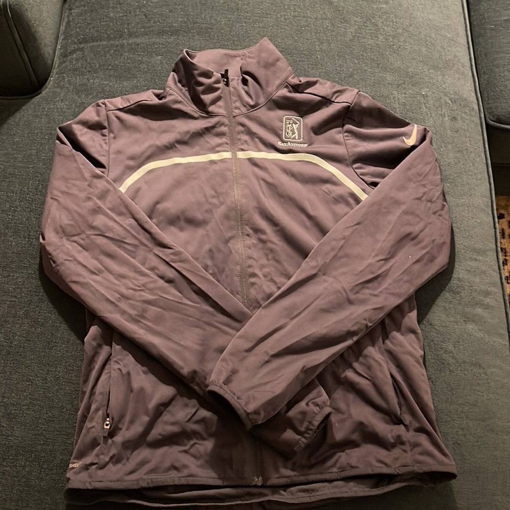 Nike PGA insulated water wicking golf zip up jacket